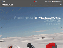 Tablet Screenshot of pegas2000.com